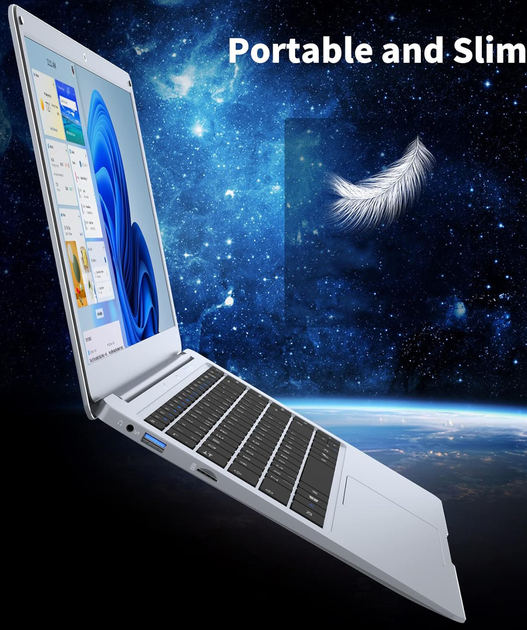 Ноутбук 13.3" Jumper EZbook X3 Intel Celeron N3450 RAM 8GB SSD 512GB Windows 11 - изображение 4