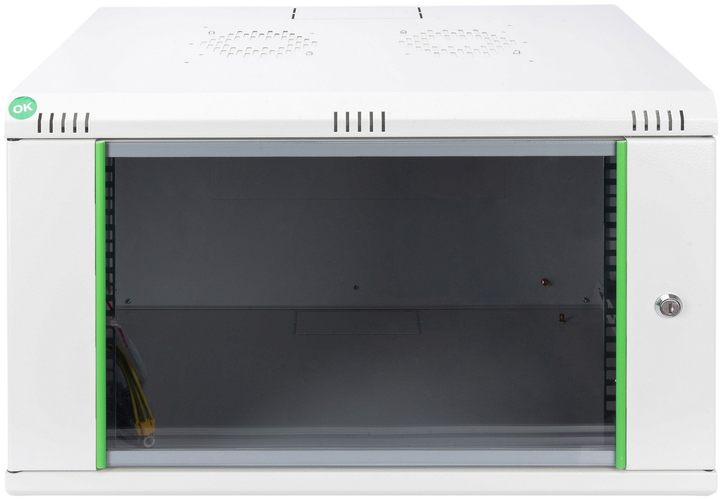 Серверна підвісна шафа DIGITUS Dynamic Basic Series 19" 7U 600x450 Grey (DN-19 07-U-EC) - зображення 2