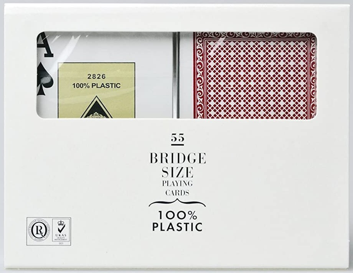 Karty do gry Fournier 2826 Jumbo Index 2 talie x 54 karty (8420707351861) - obraz 3
