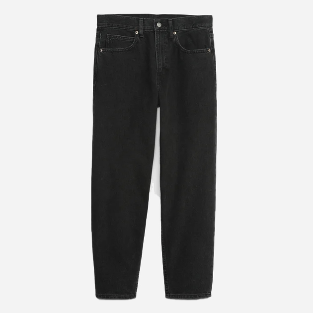 Jeansy mom fit damskie GAP 406726-00 28 Czarne (1200112059036) - obraz 8
