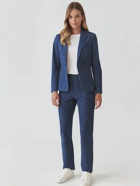 Spodnie damskie Tatuum Lanka 2 T2417.141 38 Granatowe (5900142356995) - obraz 4