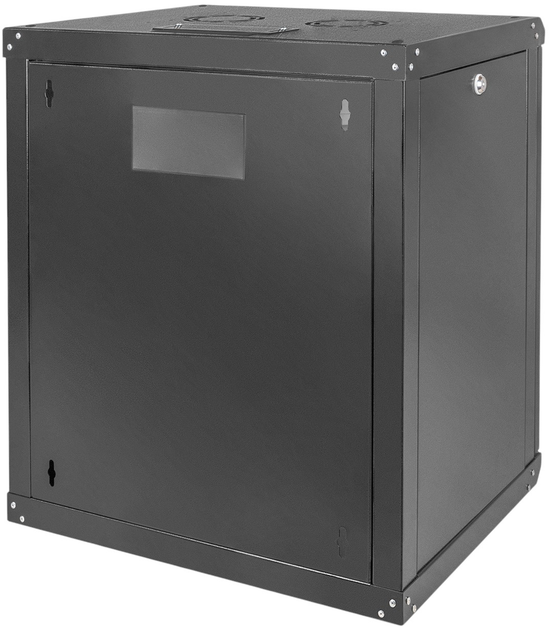 Серверна підвісна шафа DIGITUS Unique Series 19" 12U 600x450 Black (DN-19 12-U-SW) - зображення 4