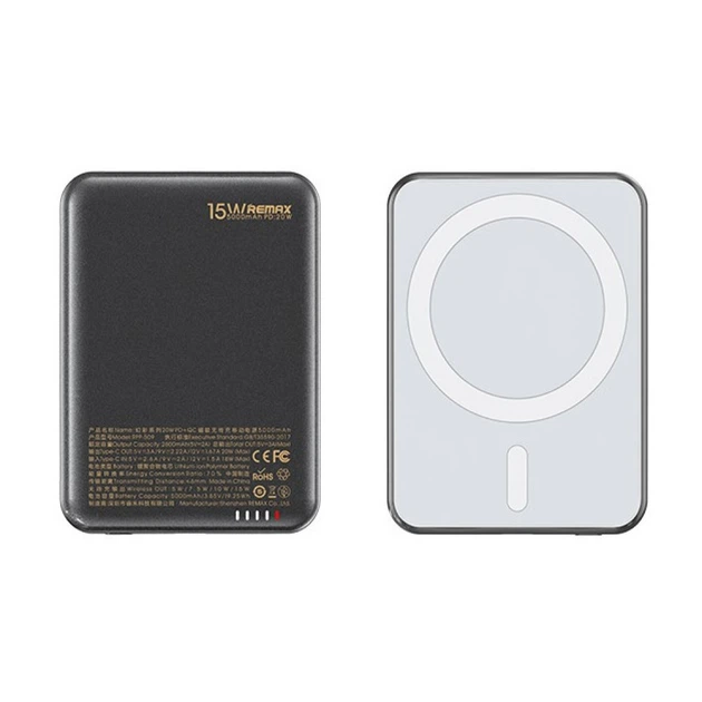 Power bank REMAX RPP-509 PD20W+QC3.0(22.5W) 5000 mAh с быстрой ...