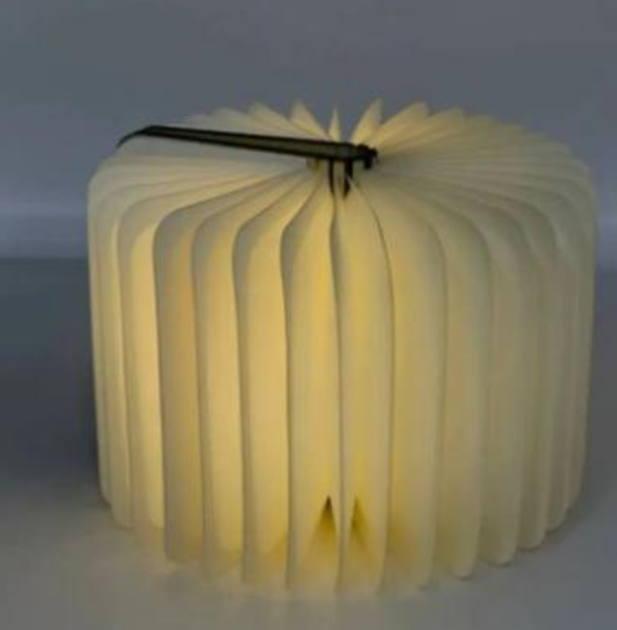 Настільна лампа світильник у вигляді книги Foldable Book Lamp Нічник для дитячої кімнати (7259-AV) - зображення 6
