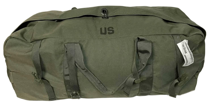 Баул сумка рюкзак U.S. Military Enhanced Zippered Improved Duffel Bag Оливковый - изображение 2