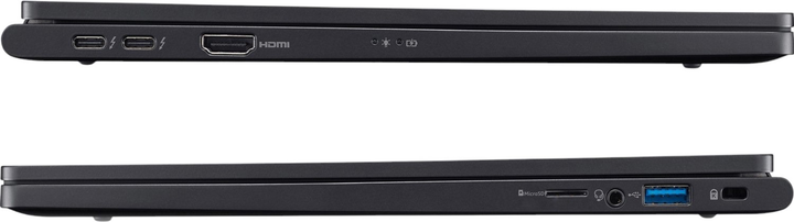 Ноутбук Acer TravelMate P6 14 TMP614-73-TCO (NX.B5LEG.004) Galaxy Black - зображення 5
