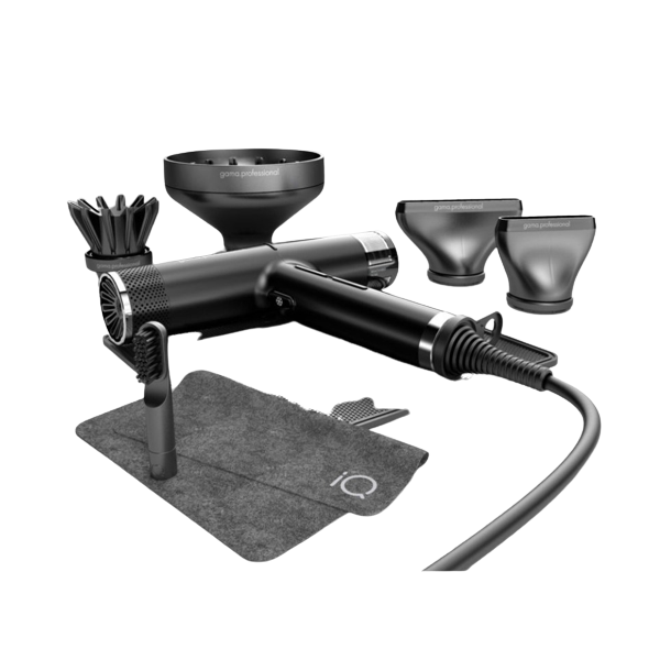 Професійний фен Ga.Ma iQ2 Perfetto Black PH6075.BK - зображення 6