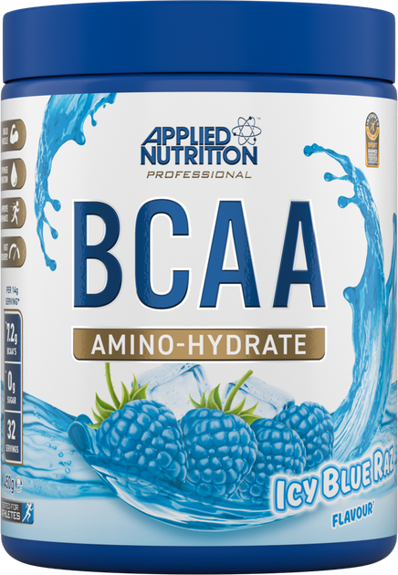 BCAA Amino Hydrate 450 g холодна блакитна малина - Applied Nutrition - Фото 1 BCAA Amino Hydrate 450 g холодна блакитна малина - Applied Nutrition - изображение 1