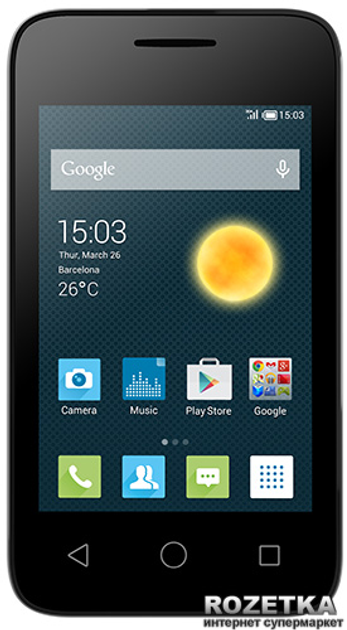 Мобильный телефон Alcatel One Touch 4009D Dual Sim White – фото, отзывы ...