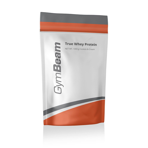 True Whey 1000 г кремове печиво - GymBeam - Фото 1 True Whey 1000 г кремове печиво - GymBeam - зображення 1
