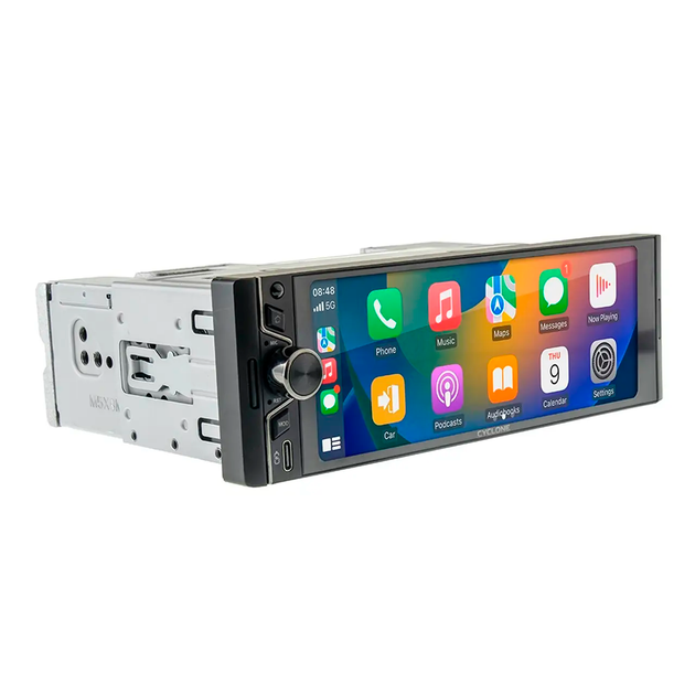 Автомагнитола Cyclone MP-5003 Android 10 1Din, 2+32 Gb, CarPlay, AndroidAuto, Bluetooth, Wi-Fi - изображение 2