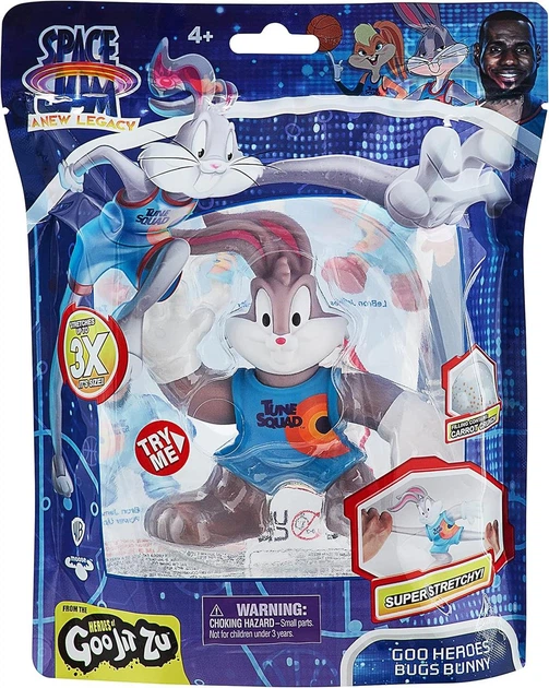 Фигурка Гуджитсу Багз Банни Heroes of Goo Jit Zu Space Jam Bugs Bunny - изображение 2