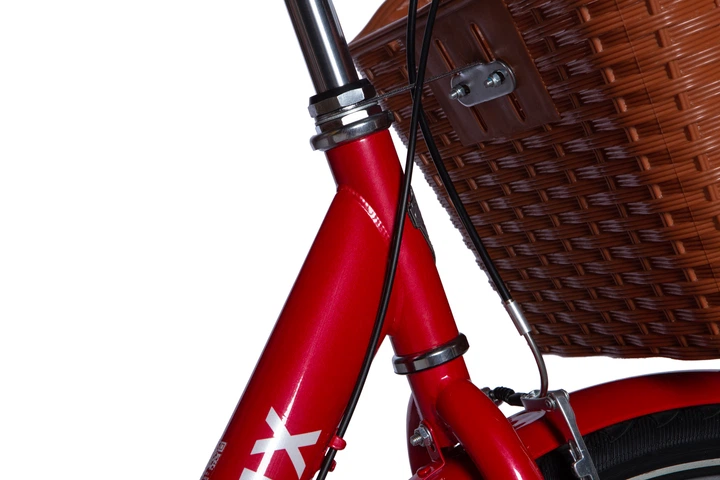 Велосипед Dorozhnik 26" LUX планет рама-17" красный с багажником заднего St с корзиной Pl с крылом St 2024 - Фото 2 Велосипед Dorozhnik 26" LUX планет рама-17" красный с багажником заднего St с корзиной Pl с крылом St 2024 - изображение 2