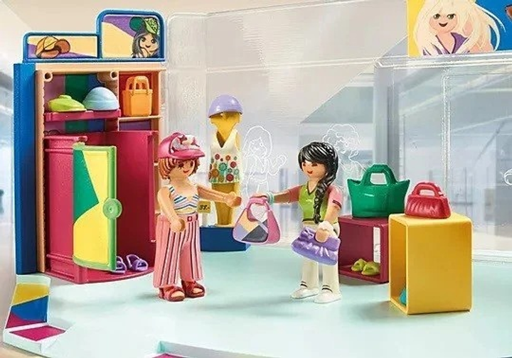 Zestaw do zabawy z figurkami Playmobil My Life Butik odziezowy 71534 (4008789715340) - obraz 5