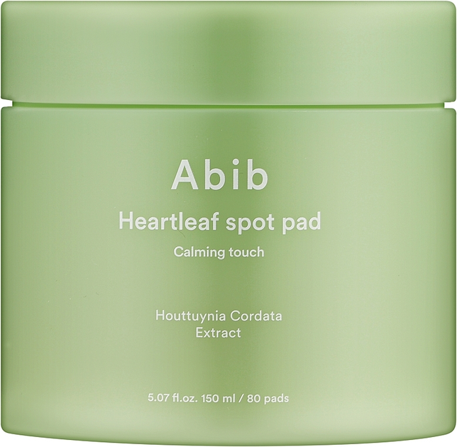 Płatki do twarzy Abib Heartleaf Spot Pad Calming Touch 80 szt (8809864762398) - obraz 1