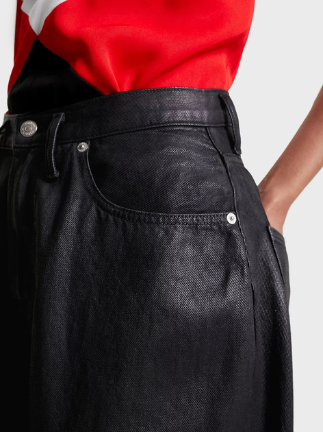 Jeansy rurki damskie Tommy Hilfiger WW0WW408231 W27L32 Czarne (8720645397854) - obraz 5