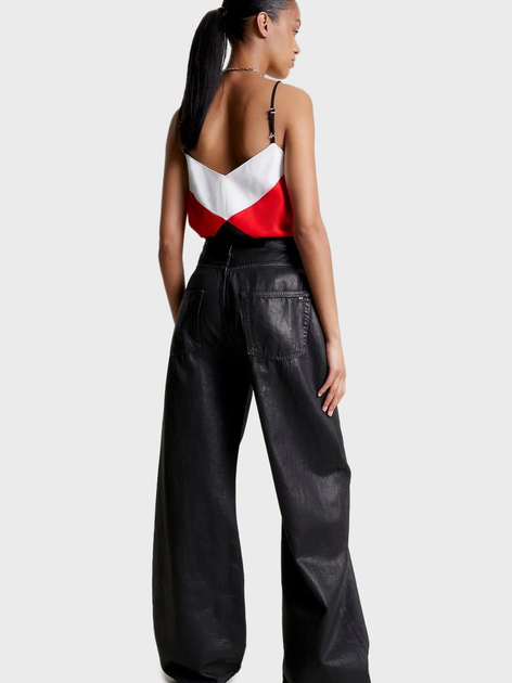 Джинси жіночі Tommy Hilfiger WW0WW408231 W30L32 Чорні (8720645398981) - зображення 4
