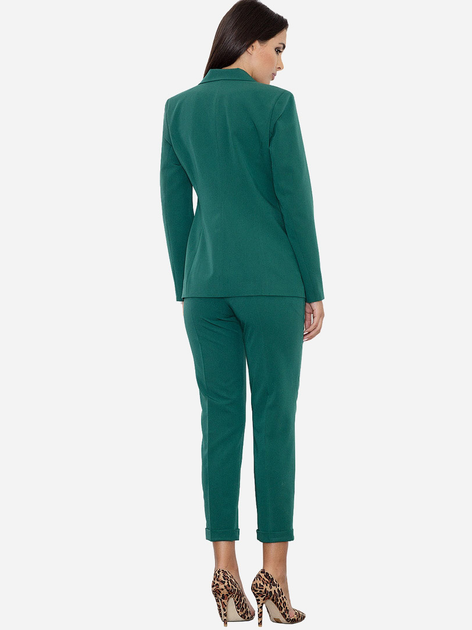 Spodnie slim fit damskie Figl M552 S Zielone (5902194337984) - obraz 4