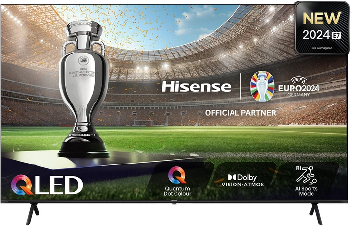Телевізор Hisense QLED 65" 65E7NQ - зображення 2