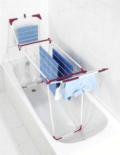 Suszarka do bielizny Wenko Summer Składana 76 x 46 cm (4008838377253) - obraz 4