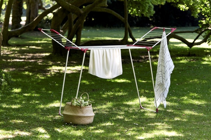 Suszarka do bielizny Wenko Summer Składana 76 x 46 cm (4008838377253) - obraz 7