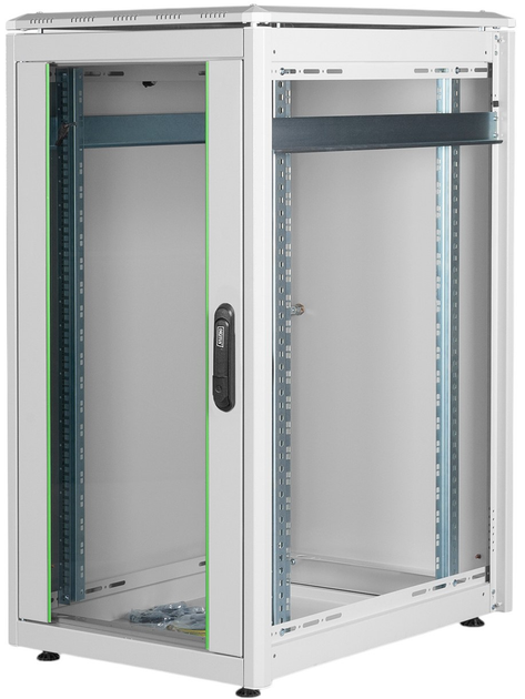 Szafa serwerowa DIGITUS Unique Series 19" 22U 600x800 Grey (DN-19 22U-6/8-1) - obraz 3