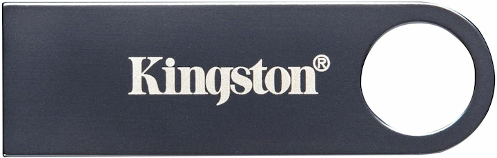 Флеш пам'ять USB Kingston DataTraveler SE9 G3 64GB USB 3.2 Type-A Dark Silver (KE-U2X64-1AC) - зображення 3