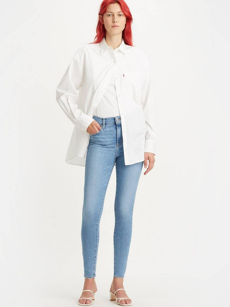 Джинси Skinny жіночі Levi's 720 Hirise Super Skinny 52797-0357 26-32 Love S (5401105546298) - зображення 6