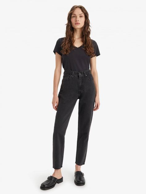 Jeansy mom fit damskie Levi's 80S Mom Jean A3506-0006 29-30 Czarne (5401043283095) - obraz 3
