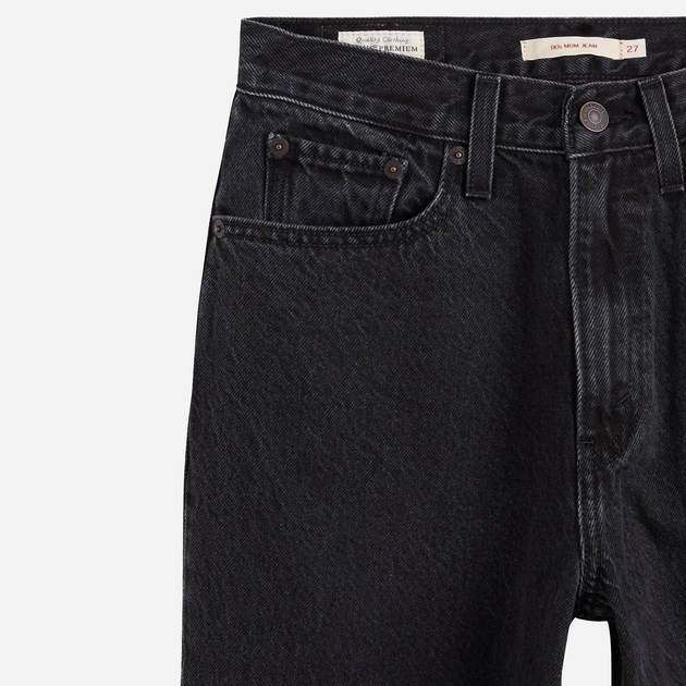 Jeansy mom fit damskie Levi's 80S Mom Jean A3506-0006 29-28 Czarne (5401043283088) - obraz 9