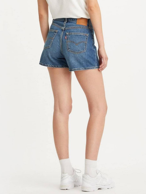 Krótkie spodenki damskie jeansowe Levi's 80S Mom Short A4695-0003 27 Granatowe (5401105443900) - obraz 2