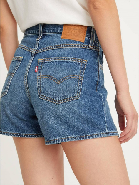 Spodenki damskie jeansowe Levi's 80S Mom Short A4695-0003 27 Granatowe (5401105443900) - obraz 7