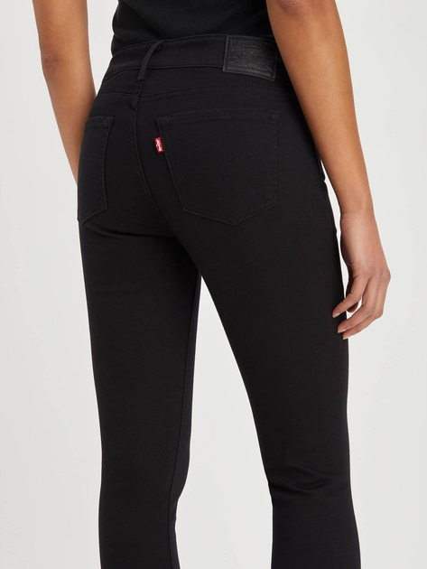 Джинси Skinny жіночі Levi's 711 Double Button A6215-0000 29-30 Night Is Bla (5401128002900) - зображення 7