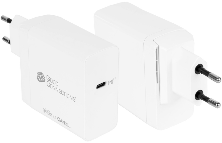 Ładowarka do telefonów Good Connections 140 W USB-C White (4014619880843) - obraz 2