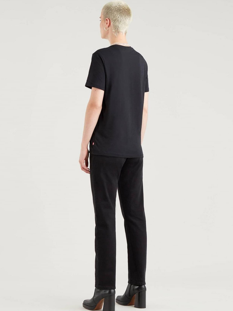 Джинси Regular Fit жіночі Levi's 501 Crop 36200-0085 28-28 Чорні Sprout (5400816481836) - зображення 4