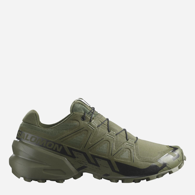 Чоловічі тактичні кросівки Salomon Speedcross 6 Forces L47161200 40 (7US/6.5UK) 25 см Green/Black (195751264754) - зображення 1