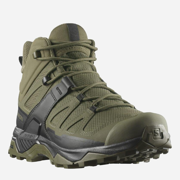 Чоловічі тактичні черевики Salomon X ULTRA Forces MID L47452700 39.5 (6.5US/6UK) 24.5 см Green/Black (195751581165) - зображення 2