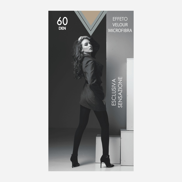Колготки 60 Den женские больших размеров Corrente MICROFIBRA 60 р.5 ...