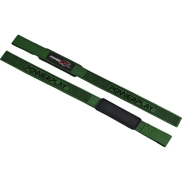 Лямки для тяги PowerPlay 7064 Lifting Gym Straps Зелені - Фото 5 Лямки для тяги PowerPlay 7064 Lifting Gym Straps Зелені - изображение 5