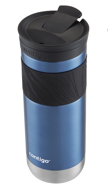 Термокухоль Contigo Byron SNAPSEAL 590 мл Blue Corn світло-синій матовий - зображення 7