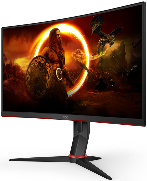 Монитор 27" AOC CQ27G2U/BK 2K VA 144 Гц Б/В - изображение 4