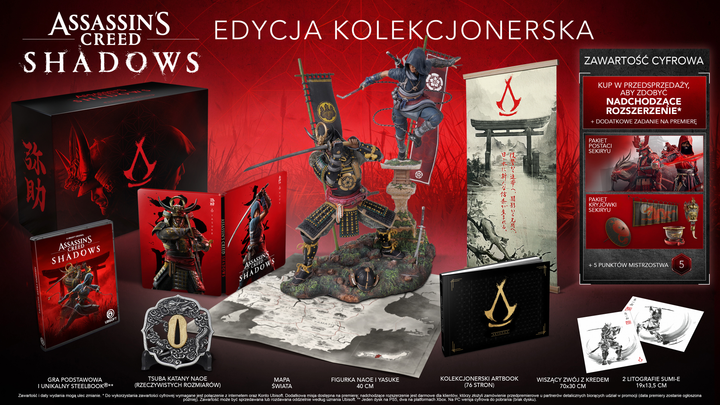 Гра PS5 Assassin’s Creed Shadows - Collector’s Edition (Blu-ray диск) (3307216294559) - зображення 2