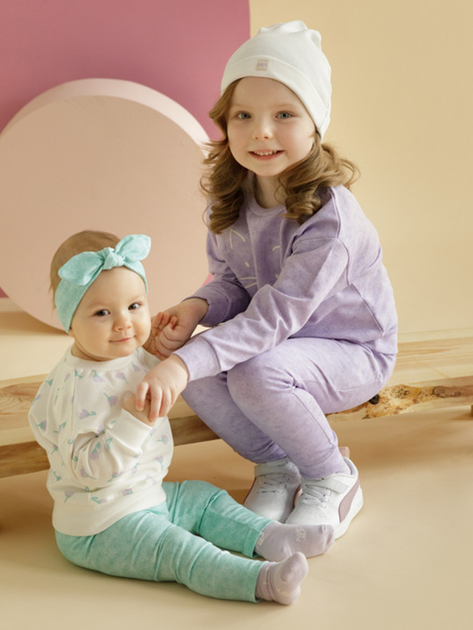 Czapka dziecięca przejściowa Pinokio Lilian Bonnet 50-51 cm Ecru (5901033305740) - obraz 4