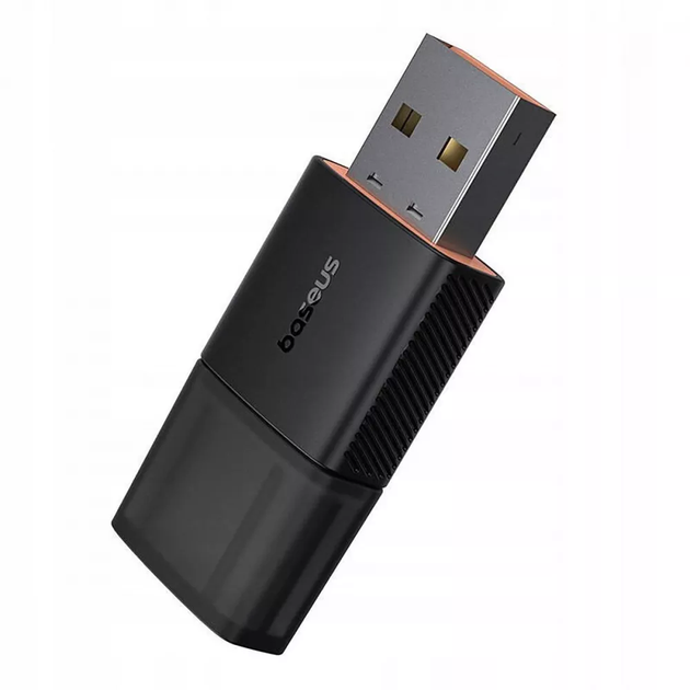 Wi-Fi адаптер 300 Мбит/с Baseus FastJoy Series B01317600111-03 Черный - Фото 1 Wi-Fi адаптер 300 Мбит/с Baseus FastJoy Series B01317600111-03 Черный - изображение 1