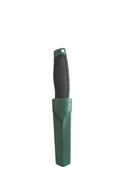 Нескладной тактический нож с ножнами Ganzo G806-GB Green-Black (G806-GB) - Фото 4 Нескладной тактический нож с ножнами Ganzo G806-GB Green-Black (G806-GB) - изображение 4