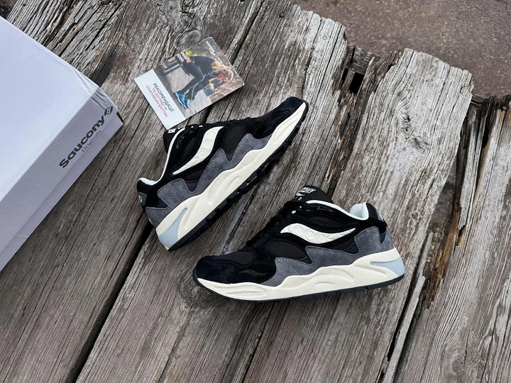 Кроссовки мужские Saucony Grid Shadow 2 S70772-4 45 (11 US) 29 см Black черный (11111771) - изображение 8