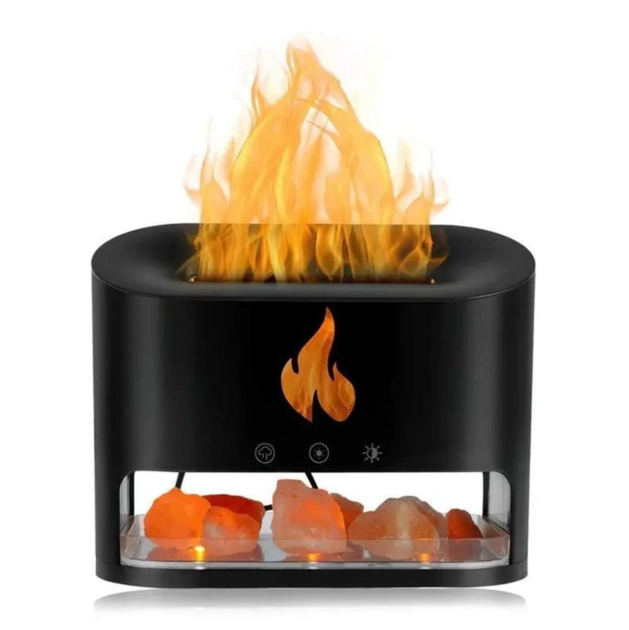Комнатный увлажнитель воздуха с имитацией пламени Flame с эффектом ...