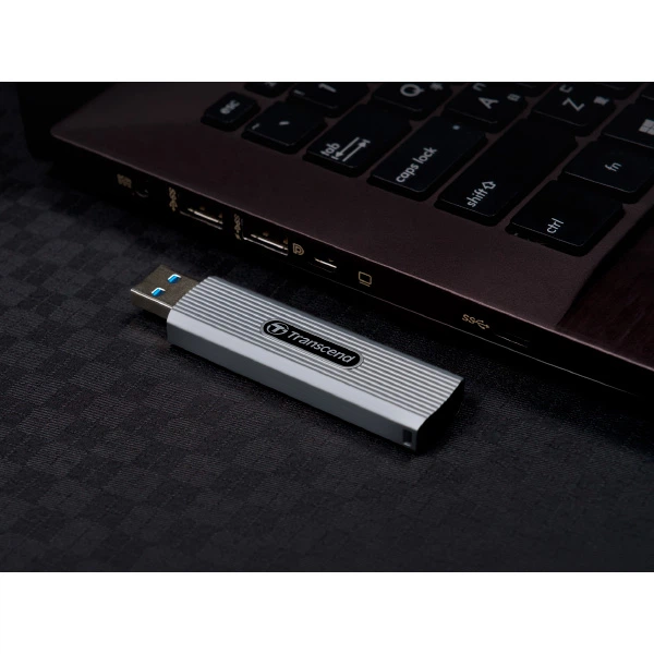 Внешний SSD накопитель 2 TB Transcend ESD320A Soft Gray (TS2TESD320A) - изображение 6