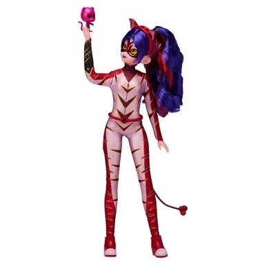 Playmates Toys Miraculous Doll: Ladybug And Cat Noir Purple