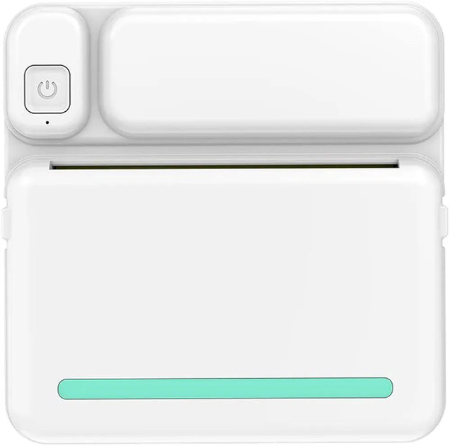 Карманный квадратный термопринтер C19 Bluetooth Blue - изображение 1